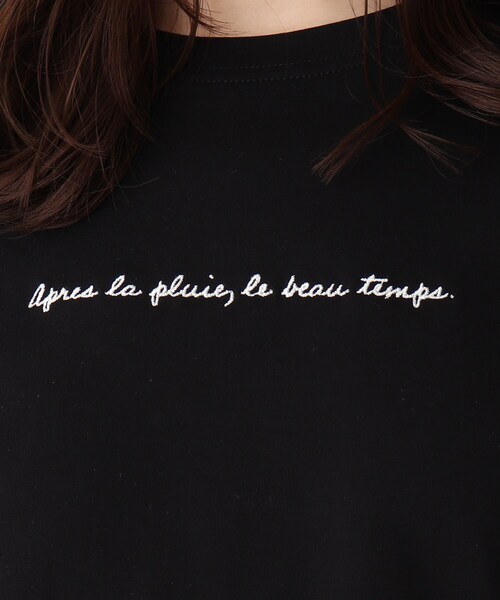 index（インデックス）の「◆SUPIMAコットンスムースロゴTシャツ【WEB限定カラー・サイズ】（Tシャツ/カットソー・レディース・ライトグレー/ブラック/パープル/ガンメタ/ホワイト系・40/38/36/42）」の8枚目の写真