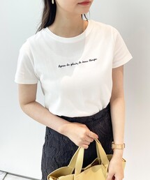 index | SUPIMAコットンスムースロゴTシャツ【WEB限定カラー・サイズ】(Tシャツ/カットソー)