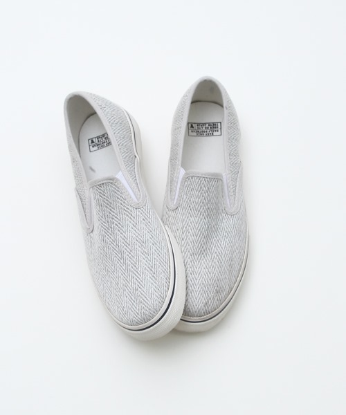 coen(コーエン)の「ヘリンボーンスリッポン(スリッポン・レディース・ライトグレー/ブラック/ホワイト・LARGE/MEDIUM/SMALL)」の3枚目の写真