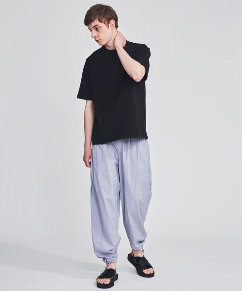 BATONER（バトナー）の「PACK-T（Tシャツ/カットソー・メンズ・ブラック/ブルー/ホワイト・3/1/2）」の18枚目の写真