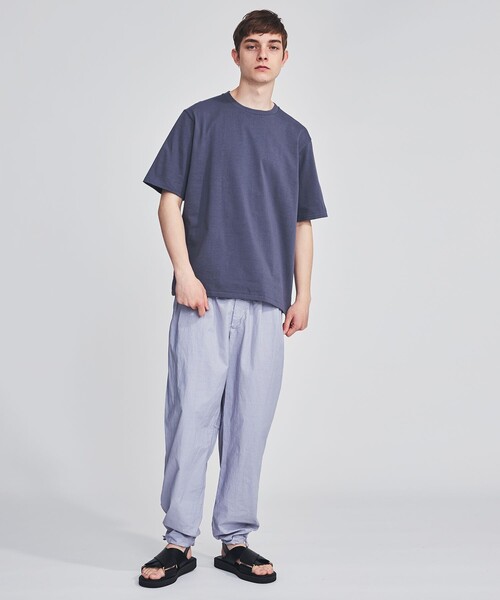 BATONER（バトナー）の「PACK-T（Tシャツ/カットソー・メンズ・ブラック/ブルー/ホワイト・3/1/2）」の6枚目の写真