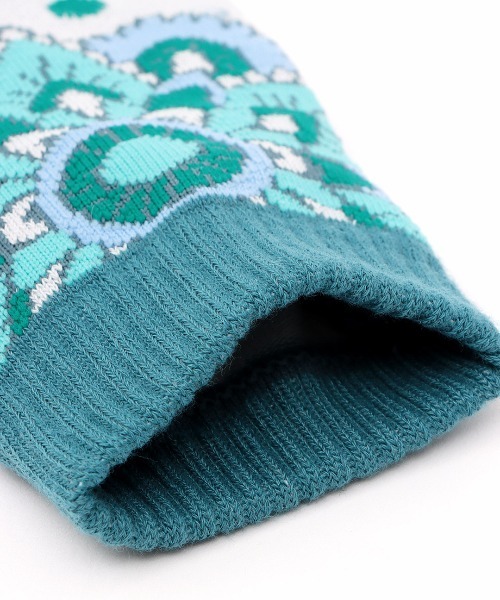 チチカカ(チチカカ)の「サークルモチーフ吸水速乾アンクルソックス 23-25cm(ソックス/靴下・レディース・ブラック/ベージュ/ブルー・FREE)」の9枚目の写真