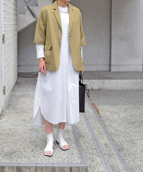 Marient（マリエント）の「Tabi Open Toe Booty /足袋ブーツ（サンダル・レディース・ホワイト・24cm/24.5cm/23cm）」の3枚目の写真