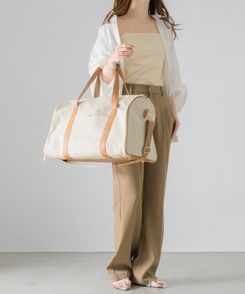 NEUNA（ヌナ）の「【美脚効果抜群！】【XS,S,M,L展開】センタープレスセミワイドスラックスパンツ（スラックス・レディース・ブラック/アイボリー/グレイッシュベージュ・SMALL/MEDIUM/LARGE/X-SMALL）」の7枚目の写真