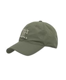 【LMC】GOTHIC NYLON 6PANEL CAP / エルエムシー ゴシック ナイロン ワンポイントロゴ 6パネル キャップ