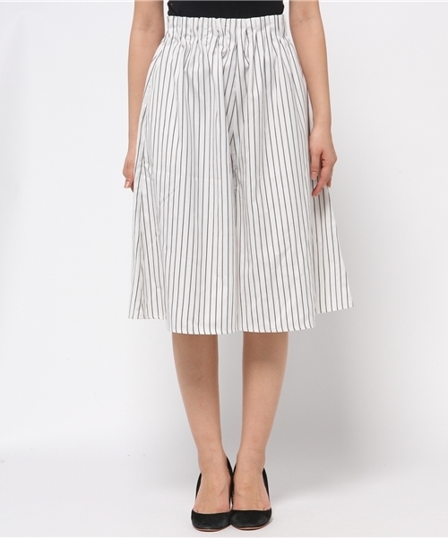 Kastane(カスタネ)の「【Kastane】ストライプWタックガウチョパンツ(その他パンツ・レディース・その他18・FREE)」の4枚目の写真