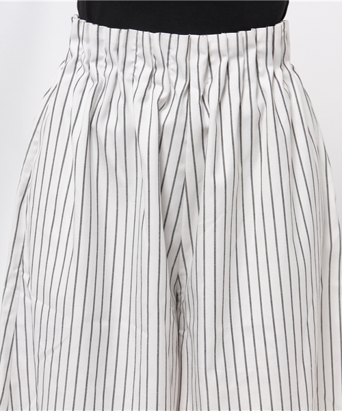 Kastane(カスタネ)の「【Kastane】ストライプWタックガウチョパンツ(その他パンツ・レディース・その他18・FREE)」の7枚目の写真