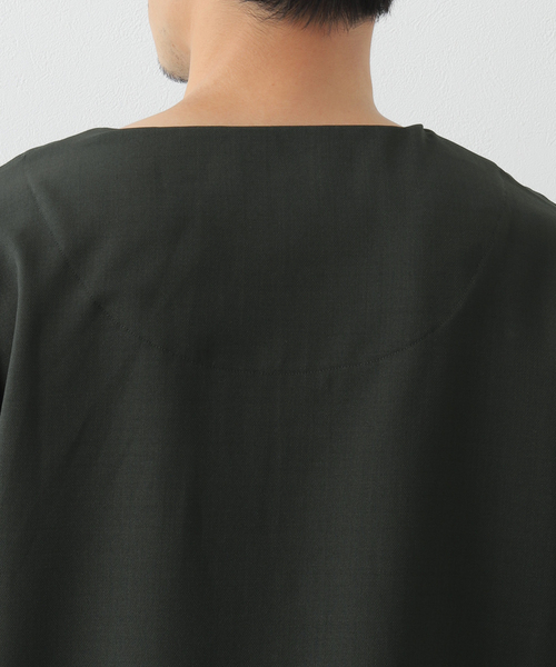 B.C STOCK(ベーセーストック)の「エステルパナマ ヘンリープルオーバー(シャツ/ブラウス・メンズ・グレー/グリーン系その他/オレンジ系その他・MEDIUM/LARGE)」の9枚目の写真