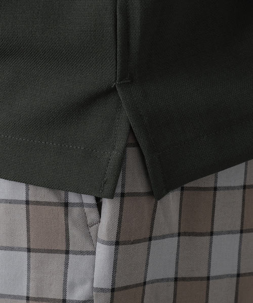 B.C STOCK(ベーセーストック)の「エステルパナマ ヘンリープルオーバー(シャツ/ブラウス・メンズ・グレー/グリーン系その他/オレンジ系その他・MEDIUM/LARGE)」の14枚目の写真