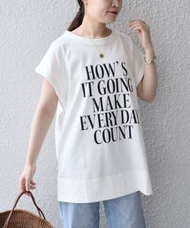 *ラグランフレンチスリーブロゴTEE◆