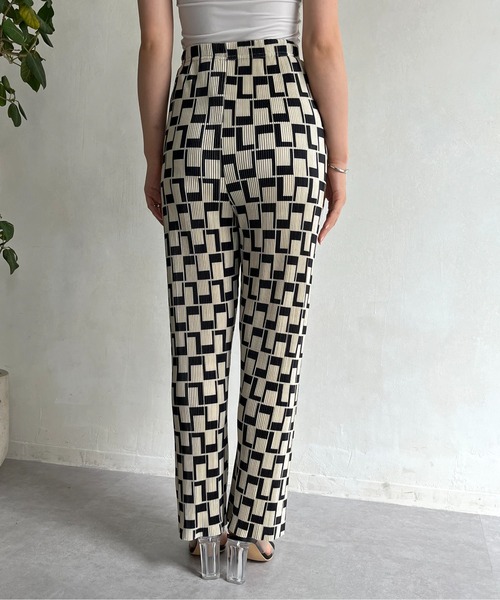 prose verse（プロズヴェール）の「ドットプリーツパンツ（その他パンツ・レディース・アイボリー/ブラック/ホワイト系その他/ブラック系その他/ブラック系その他2・MEDIUM）」の8枚目の写真