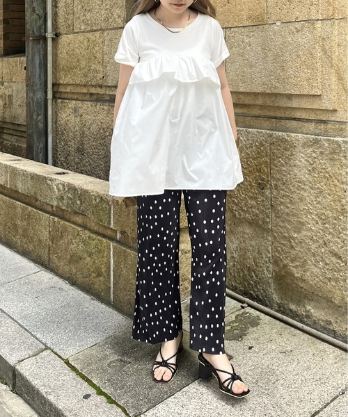 プリーツプリーズ✨水玉 ドット柄　プリーツ ドット ハーフパンツ キュロット　3 楽天市場】［2色］キュロット ショートパンツ ハーフパンツ