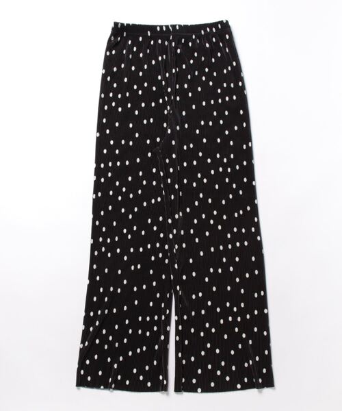 prose verse（プロズヴェール）の「ドットプリーツパンツ（その他パンツ・レディース・アイボリー/ブラック/ホワイト系その他/ブラック系その他/ブラック系その他2・MEDIUM）」の19枚目の写真