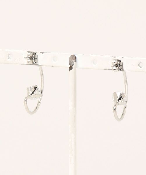 petitcro（プティクロ）の「＊petitcro＊ サークル ピアス　PCKP192009（ピアス（両耳用）・レディース・ゴールド/シルバー・ONE SIZE）」の3枚目の写真