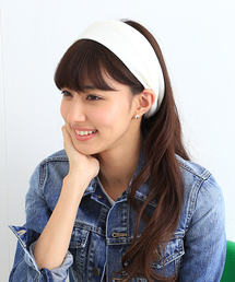 B:MING by BEAMS | ビーミング by ビームス / カットリブターバン(ヘアバンド)