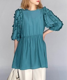 PICCIN | 袖フリルブラウス(シャツ/ブラウス)