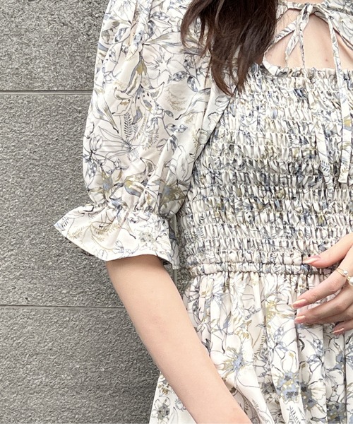 NOMAE（ノーマエ）の「2WAYデコルテオープンワンピース（ワンピース