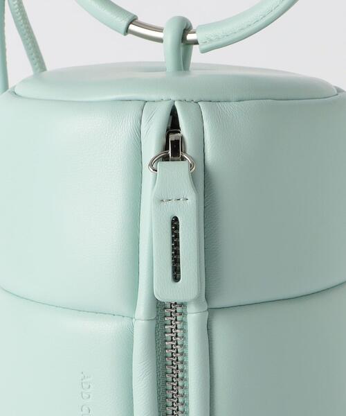 ADD CULUMN（アドカラム）の「＜ADD CULUMN＞パフ リングハンドル ショルダーバッグ -2WAY-（ハンドバッグ・レディース・ライトブルー/ブラック・FREE）」の19枚目の写真