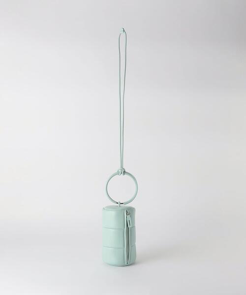 ADD CULUMN（アドカラム）の「＜ADD CULUMN＞パフ リングハンドル ショルダーバッグ -2WAY-（ハンドバッグ・レディース・ライトブルー/ブラック・FREE）」の16枚目の写真