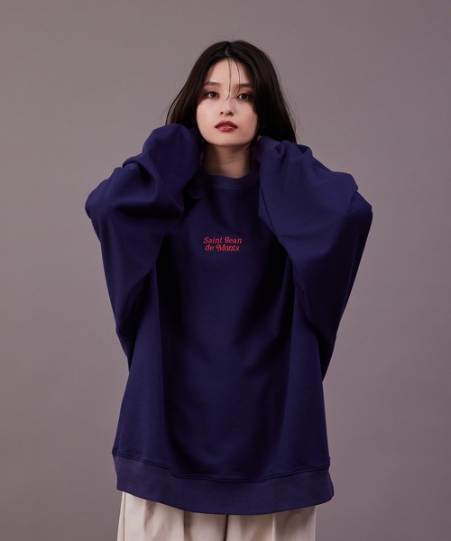 re_k by JUNRED(レクバイジュンレッド)の「re_k by JUNRED / タイポグラフィBIGバルーンスウェット(スウェット・メンズ・チャコールグレー/グレー/ネイビー・M/L/S)」の10枚目の写真
