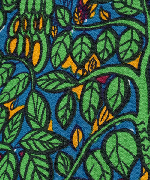 SOULEIADO（ソレイアード）の「ポリエステルプリント ハーフスリーブシャツ（シャツ/ブラウス・メンズ・ブラック系その他/ブルー系その他3/パープル系その他2・FREE）」の5枚目の写真