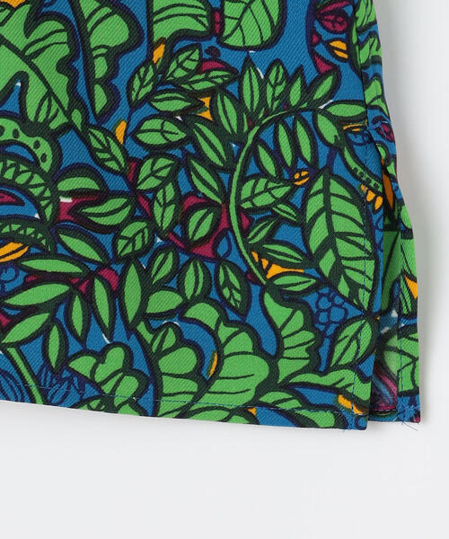 SOULEIADO（ソレイアード）の「ポリエステルプリント ハーフスリーブシャツ（シャツ/ブラウス・メンズ・ブラック系その他/ブルー系その他3/パープル系その他2・FREE）」の8枚目の写真