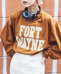 WEGO | WEGO/ヘビーウエイト カレッジロンT(Tシャツ/カットソー)