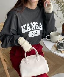 WEGO | WEGO/ヘビーウエイト カレッジロンT(Tシャツ/カットソー)