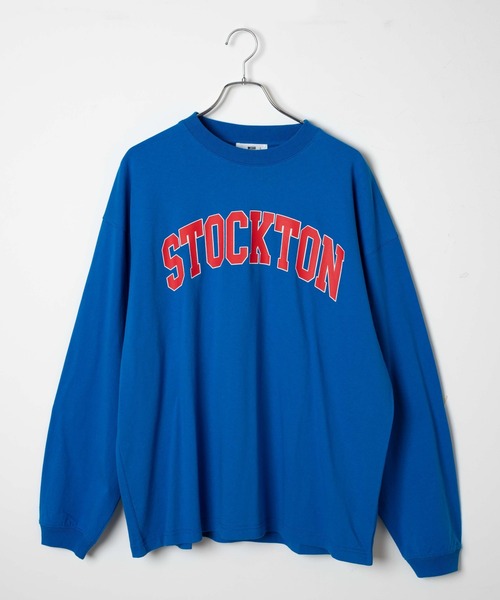 WEGO（ウィゴー）の「WEGO/ヘビーウエイト カレッジロンT（Tシャツ/カットソー・メンズ・ダークグリーン/ブラウン/ブルー/オートミール/グレー系その他/スミクロ・MEDIUM/LARGE）」の20枚目の写真