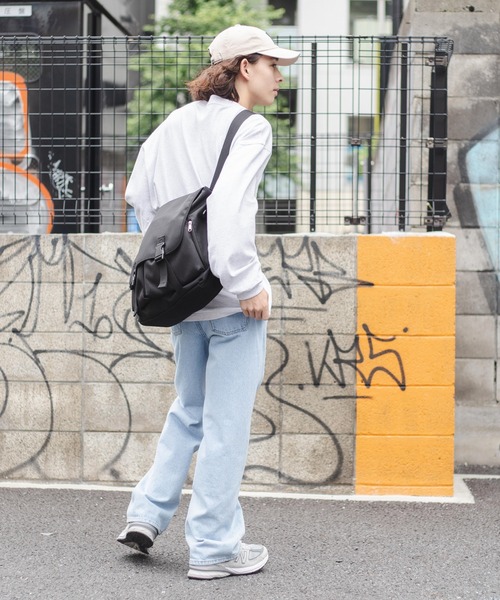 WEGO（ウィゴー）の「WEGO/ヘビーウエイト カレッジロンT（Tシャツ/カットソー・メンズ・ダークグリーン/ブラウン/ブルー/オートミール/グレー系その他/スミクロ・MEDIUM/LARGE）」の16枚目の写真