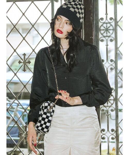 jouetie（ジュエティ）の「ファーボストンBAG（ボストンバッグ・レディース・ブラック/レッド/グリーン/ブルー・FREE）」の7枚目の写真