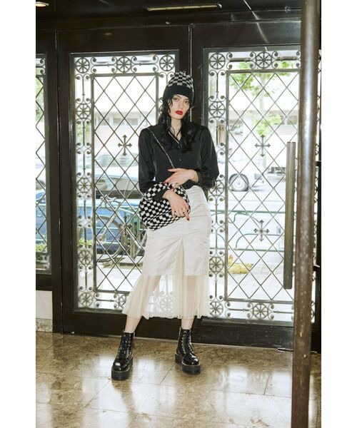 jouetie（ジュエティ）の「ファーボストンBAG（ボストンバッグ・レディース・ブラック/レッド/グリーン/ブルー・FREE）」の8枚目の写真