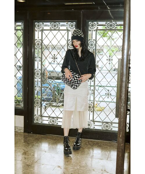 jouetie（ジュエティ）の「ファーボストンBAG（ボストンバッグ・レディース・ブラック/レッド/グリーン/ブルー・FREE）」の9枚目の写真