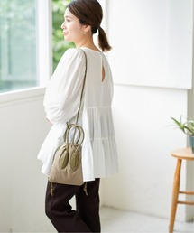 JOURNAL STANDARD（ジャーナルスタンダード）の「《追加2》コットンティアードハーフスリーブブラウス（シャツ/ブラウス）」