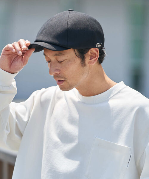 B:MING by BEAMS(ビーミングバイビームス)の「VLANK x B:MING by BEAMS / 別注 ツイル ハンチングキャップ(ハンチング/ベレー帽・メンズ・ブラック/グレー・ONE SIZE)」の14枚目の写真