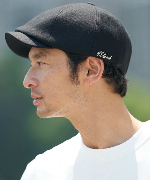 B:MING by BEAMS(ビーミングバイビームス)の「VLANK x B:MING by BEAMS / 別注 ツイル ハンチングキャップ(ハンチング/ベレー帽・メンズ・ブラック/グレー・ONE SIZE)」の12枚目の写真