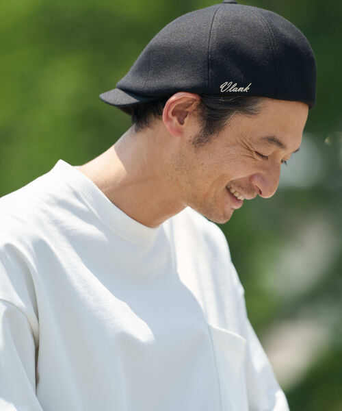 B:MING by BEAMS(ビーミングバイビームス)の「VLANK x B:MING by BEAMS / 別注 ツイル ハンチングキャップ(ハンチング/ベレー帽・メンズ・ブラック/グレー・ONE SIZE)」の9枚目の写真