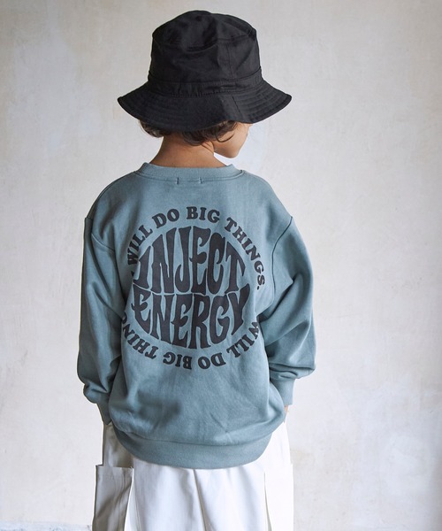 PAIRMANON STREET（ペアマノンストリート）の「【PAIRMANON STREET】【裏起毛じゃない毛玉知らずスウェット】ユニセックスグラフィックトレーナー（スウェット・キッズ・ブルー系その他/イエロー系その他3/ブルー系その他2/ブラウン系その他4/ブルー系その他7/ブルー系その他3/ブルー系その他6/ホワイト系その他4/ブラック系その他7/グリーン系その他6/グリーン系その他/グリーン系その他7/ブラック系その他2/ブラック系その他3/イエロー系その他4/ブラウン系その他3/ホワイト系その他3/グリーン系その他5/ブラック系その他6/ブラック系その他・150/120/90/100/110/140/130）」の11枚目の写真