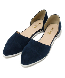 DISCOAT | 【Discoat】セパレートフラットパンプス(パンプス)