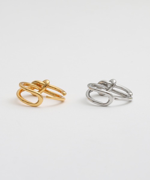 Geel（ギール）の「Geel/ノットポイントリング（リング・レディース・シルバー/ゴールド・FREE）」の8枚目の写真