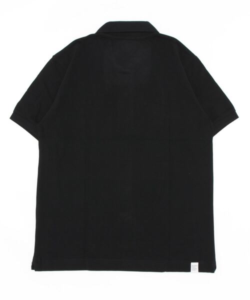 GIORDANO（ジョルダーノ）の「[GIORDANO] ライオン刺繍ヘビーウェイトポロシャツ（ポロシャツ・レディース・ホワイト/ブラック・X-LARGE/LARGE/MEDIUM）」の3枚目の写真