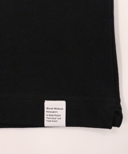 GIORDANO（ジョルダーノ）の「[GIORDANO] ライオン刺繍ヘビーウェイトポロシャツ（ポロシャツ・レディース・ホワイト/ブラック・X-LARGE/LARGE/MEDIUM）」の18枚目の写真