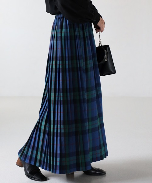 極美品♡ネイビーとグリーンのチェック柄プリーツスカート GB12 楽天市場】プリーツスカート チェック（カラーグリーン）（レディース