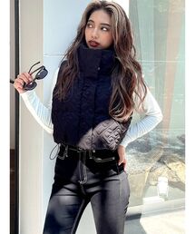 GYDA | GG QUILTING中綿ベスト(その他アウター)