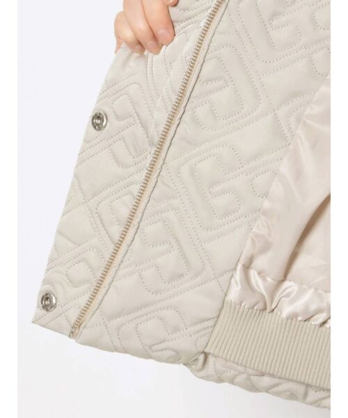 GYDA（ジェイダ）の「GG QUILTING中綿ベスト（その他アウター・レディース・ブラック/アイボリー・FREE）」の19枚目の写真