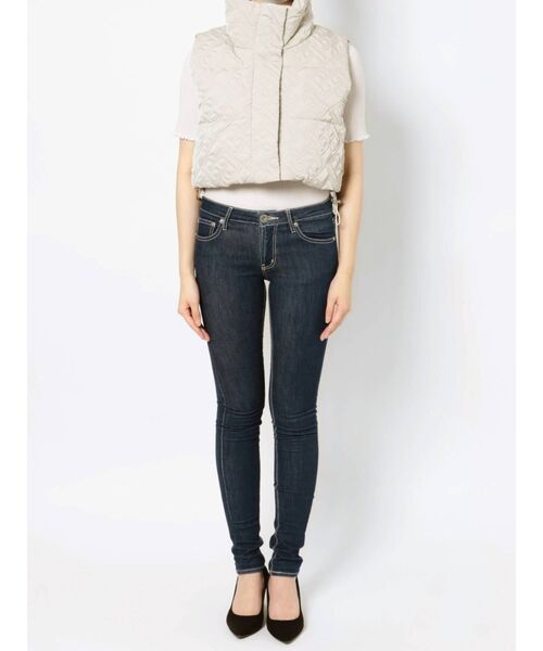 GYDA（ジェイダ）の「GG QUILTING中綿ベスト（その他アウター・レディース・ブラック/アイボリー・FREE）」の17枚目の写真