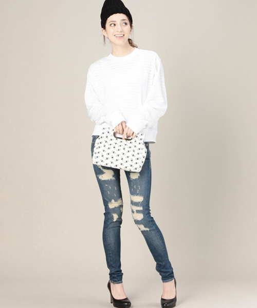 ROSE BUD（ローズバッド）の「(D-ID)6S021000 NEW YORK/ SKINNY（デニムパンツ・レディース・ブルー系その他・25/23/24/22/26/27）」の15枚目の写真