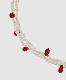 【関税込み】Simone Rocha ネックレス Simone Rocha Staccato Necklace | シルバートーン | FARFETCH JP