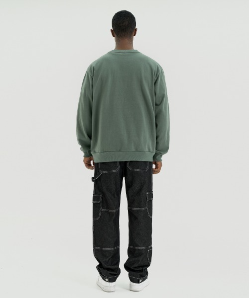 FCMM(エフシーエムエム)の「GREEN JACK LINE SWEATSHIRTS/グリーンジャックラインスウェットシャツ(スウェット・メンズ・オリーブ/ブラック/シルバーグレー・LARGE/MEDIUM)」の15枚目の写真