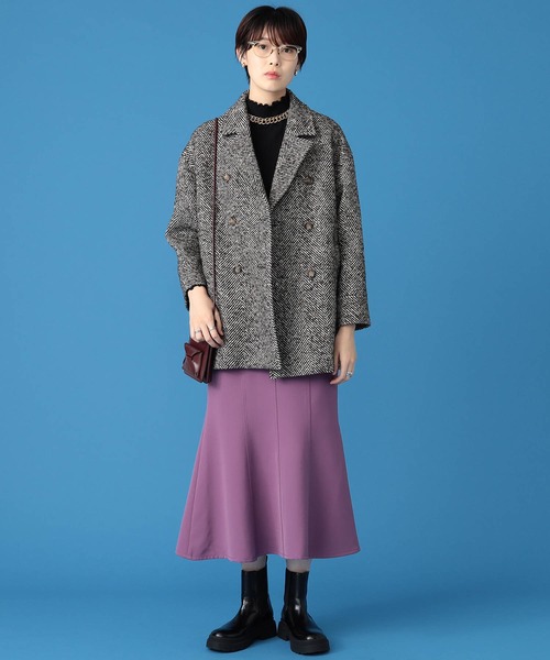 BeAMS DOT(ビームスドット)の「【WEB限定】BeAMS DOT / マーメイドスカート(スカート・レディース・ブラック/ピンク/パープル/ターコイズブルー・L/M/S)」の17枚目の写真